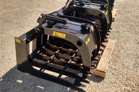 72 root grapple rake attachment for skid steer|best skid steer root rake.